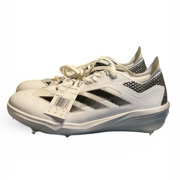 adidas Other - NWT Adidas adizero baseball cleats white and black size 9.5 men’s